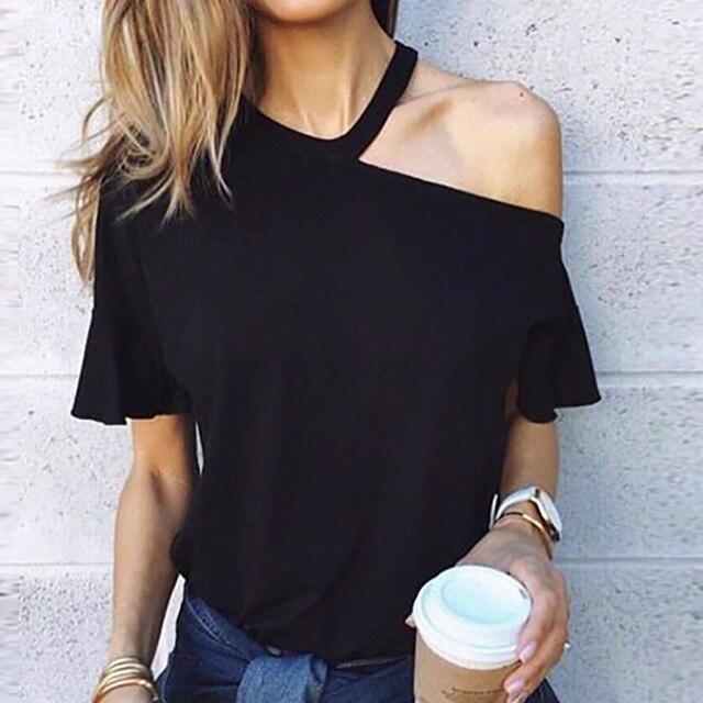 Women Sexy Heart Print Halter Blouse Shirt Fashion Off Shoulder  Long Sleeve Tops Pullovers Autumn Casual Slim Streetwear Blusas