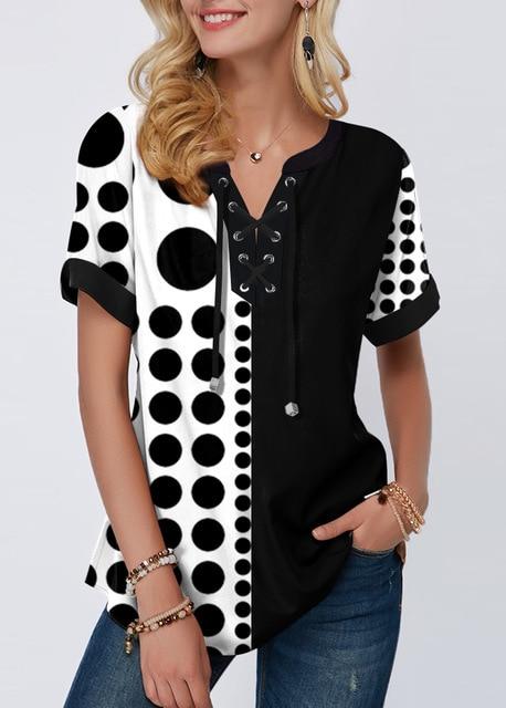 Summer 2021 Sexy 3D Fashion Women Ruffles Printed Tops Tees Big Large Plus Sizes Elegant Femme Blouse Shirt Befree Boho Casual