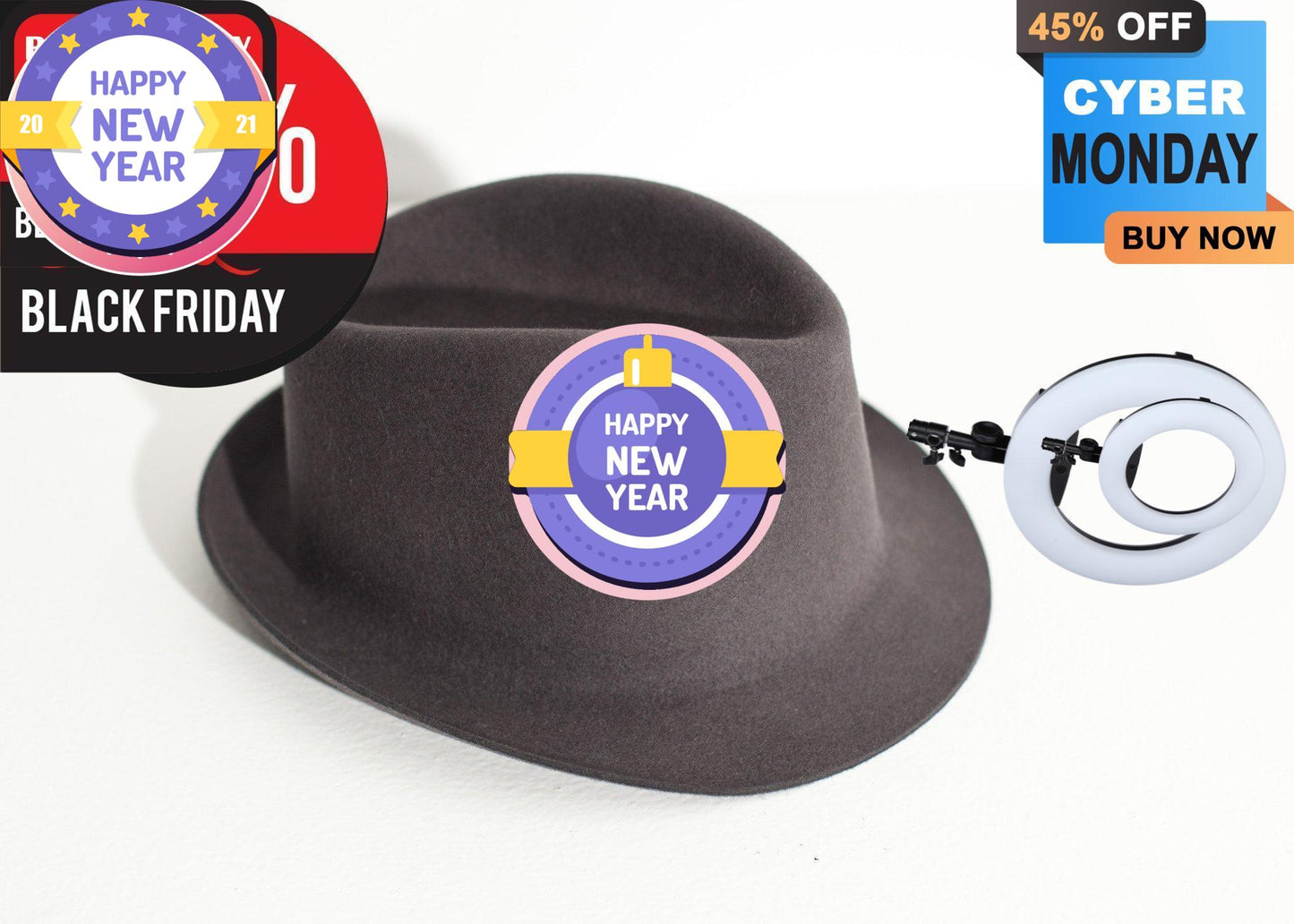 Charles Hat in Steel Grey