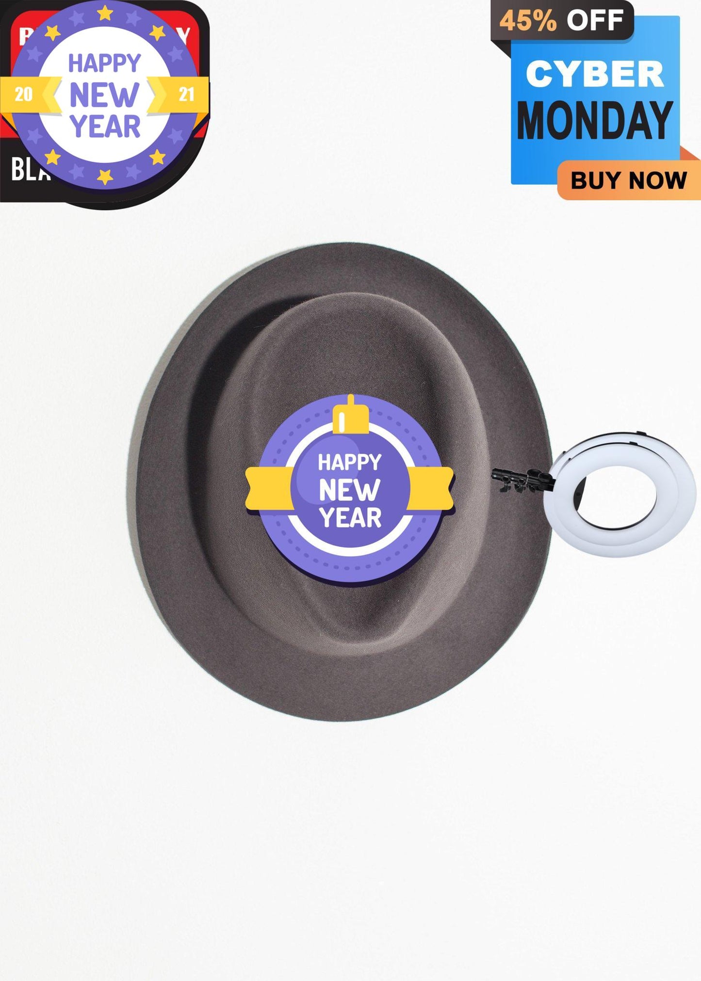 Charles Hat in Steel Grey