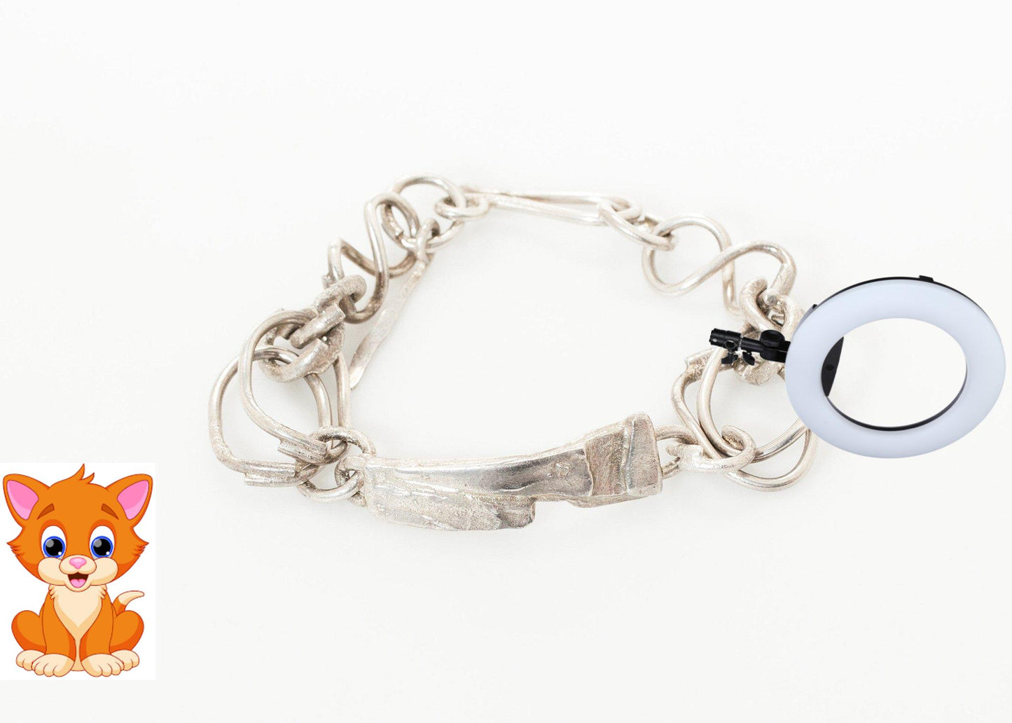 Silver I.D. Bracelet in Sterling